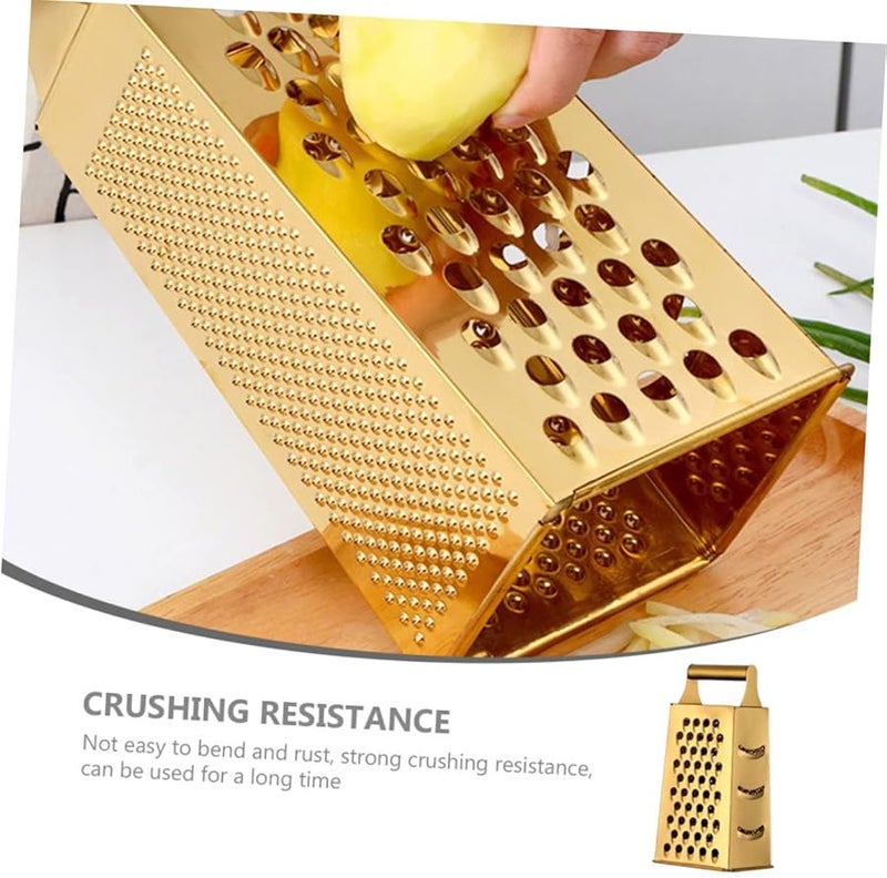 Multifunction Stainless Steel Grater For Cheese Garlic Ginger Rust Resistant Easy Cleaning - Image 5